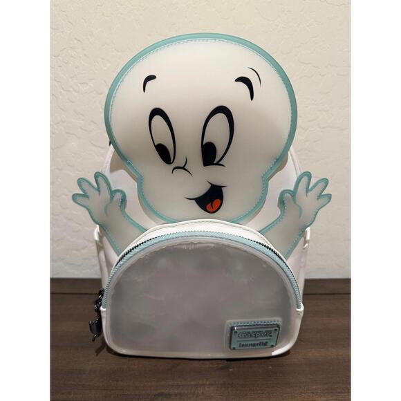 casper mini backpack Loungefly the Friendly Ghost Hot Stuff Cosplay  ProToys LLC Haunt Whipstaff Manor in style with the Casper the Friendly Ghost Mini Backpack Loungefly Universal Casper The Friendly
